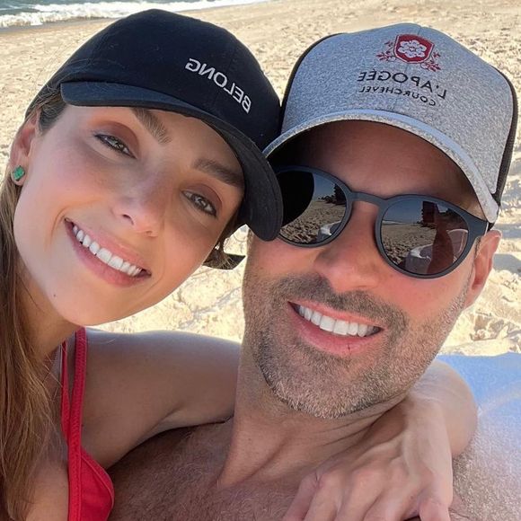 Carol Celico se casou com o empresário Eduardo Scarpa