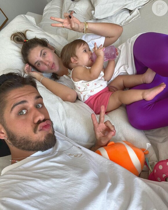 Zé Felipe anunciou uma pausa na carreira para ficar com Virgínia Fonseca após o nascimento da segunda filha