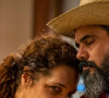 Na última semana da novela 'Pantanal', Maria Bruaca (Isabel Teixeira) e Alcides (Juliano Cazarré) vão fazer sexo depois que o peão matar Tenório (Murilo Benício)