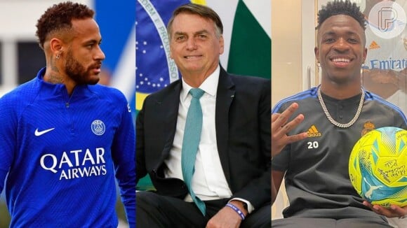 Neymar é criticado após apoiar Bolsonaro e defender Vinicius Jr.