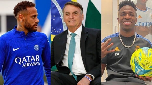 Neymar é chamado de 'hipócrita' após condenar racismo a Vinicius Jr. e apoiar Bolsonaro. Entenda!