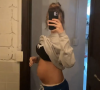 Barriga pós-parto: Isabella Scherer mostrou como ficou a sua barriga 'sem romantização'. 
 