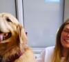 Simony recebeu a visita de pets no hospital