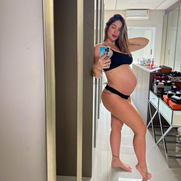 Virgínia Fonseca está grávida de 37 semanas