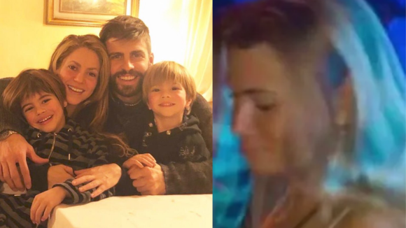 Madrasta batendo um bolão: namorada de Piqué é flagrada em momento de descontração com filhos do atleta com Shakira