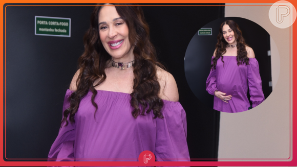 Claudia Raia: barriga de gravidez rouba a cena em look durante evento. Veja fotos!