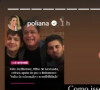 Mulher de Leonardo, Poliana Rocha ficou indignada com as falas de João Guilherme sobre o posicionamento político do pai