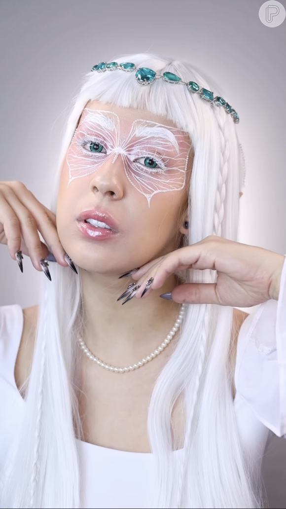 Maquiagem artística de fada para usar no Halloween: inspire-se no visual de Camila Pudim