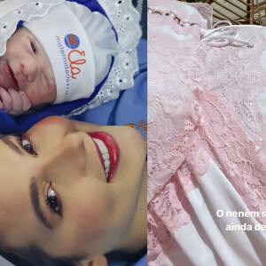 Virgínia Fonseca mostrou a barriga horas após dar à luz