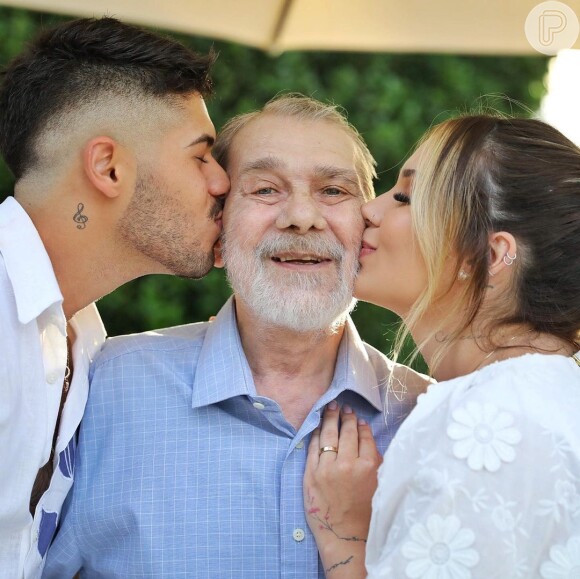 Pai de Virgínia Fonseca morreu aos 72 anos após ficar dois meses internado