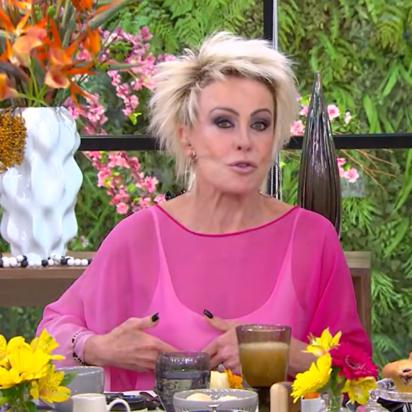 Ana Maria Braga pegou os telespectadores do 'Mais Você' ao contar que já teve câncer de mama no passado