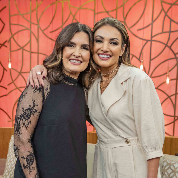 Fátima Bernardes passou o bastão para Patrícia Poeta apresentar o Encontro