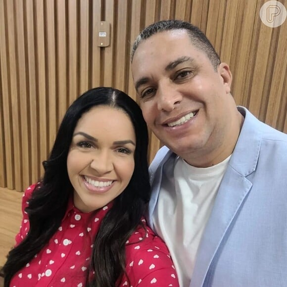Waguinho, ex-Morenos, é casado com a pastora Fabíola Bastos