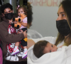 Virgínia Fonseca e Zé Felipe foram flagrados com as filhas em aeroporto nesta segunda-feira (21)