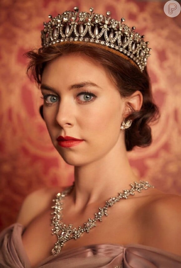 Na série 'The Crown', Vanessa Kirby usou réplica da Lover's Knot como Princesa Margaret 
