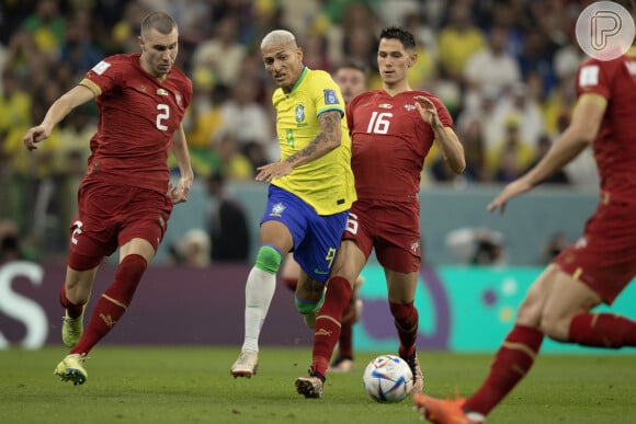 Richarlison atua na Seleção Brasileira desde 2018. A primeira convocação aconteceu meses depois da Copa na Rússia