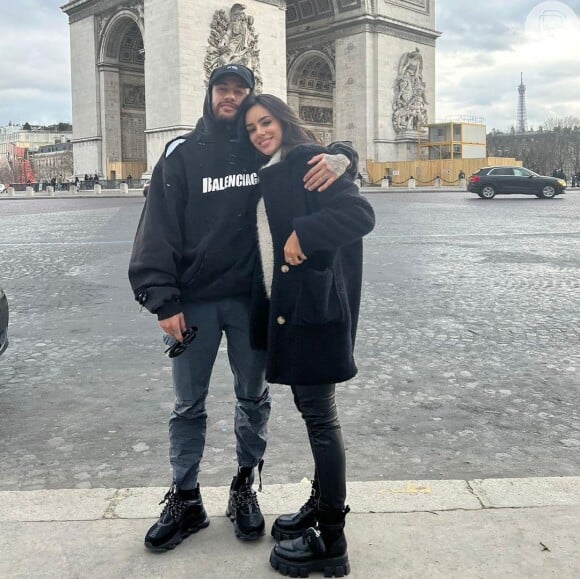 Neymar e Bruna Biancardi em Paris