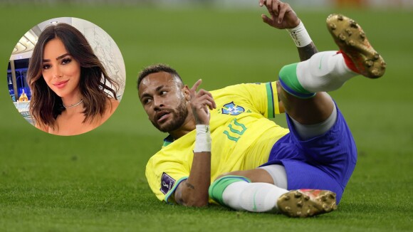 Bruna Biancardi deixa comentário arrebatador em foto de Neymar após lesão. Confira!