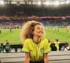 Julia Rodrigues compareceu ao jogo do Brasil na Copa do Mundo 2022