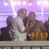 Débora Nascimento e José Loreto celebram a virada do ano no hotel Copacabana Palace, no Rio de Janeiro