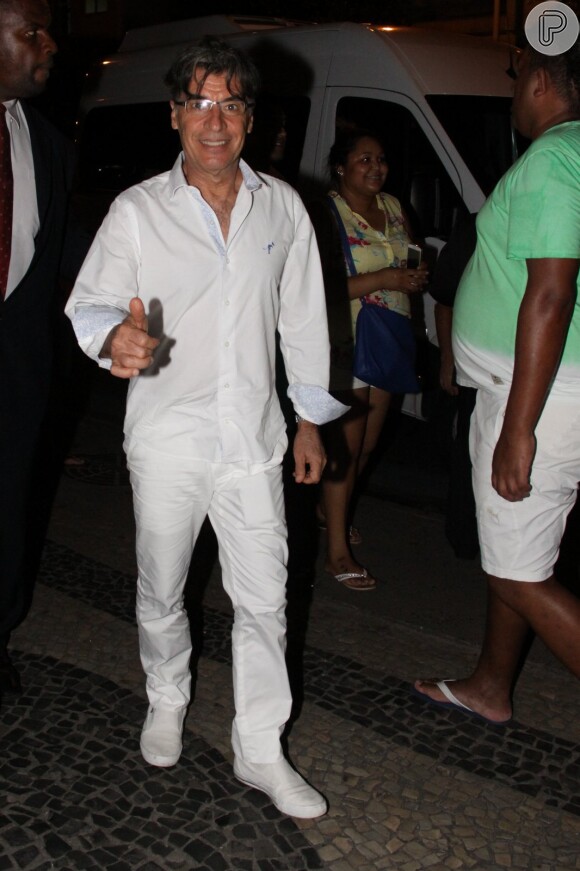 Famosos curtem o Réveillon no Copacabana Palace, no Rio de Janeiro