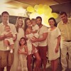 A top Alessandra Ambrósio optou por passar a virada do ano com a família em Santa Catarina