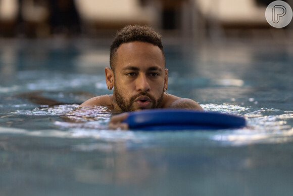 Neymar apresentou evolução em sua fisioterapia