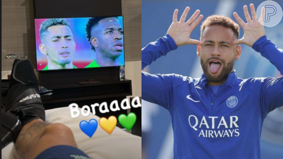 Tornozelo de Neymar está praticamente desinchado