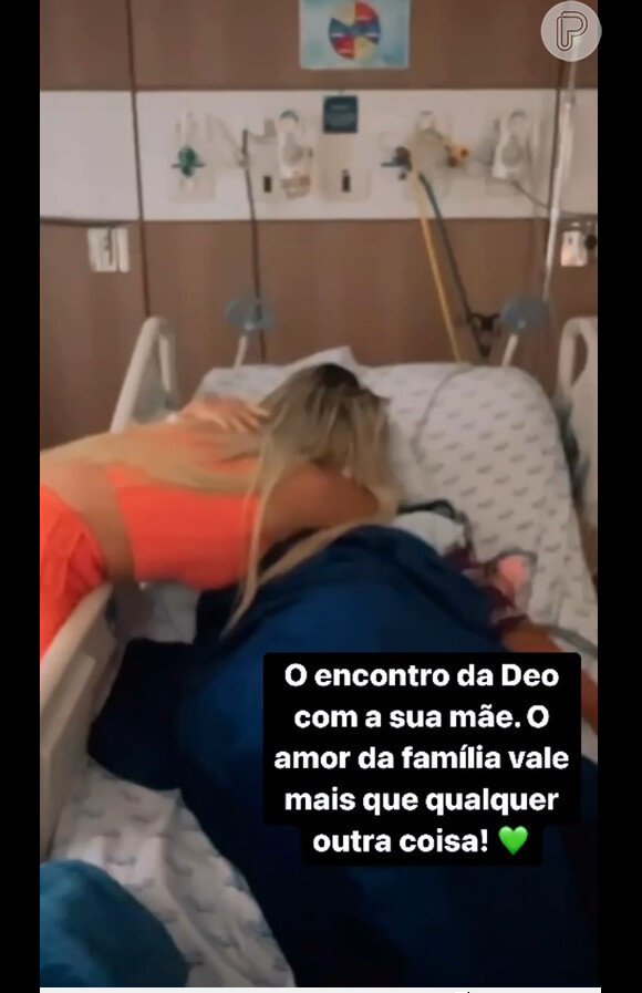 Deolane Bezerra visitou a mãe em hospital assim que deixou 'A Fazenda 2022'