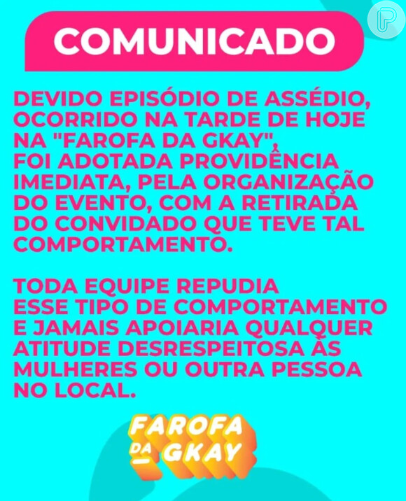 O humorista Tirullipa foi expulso da Farofa da Gkay, festa de aniversário da influenciadora Gessika Kayane, que ocorre em um hotel em Fortaleza
