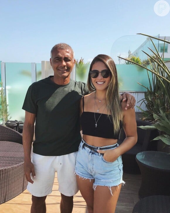 Dadá Favatto, filha do ex-jogador Romário, criticou o comportamento de Paulo André