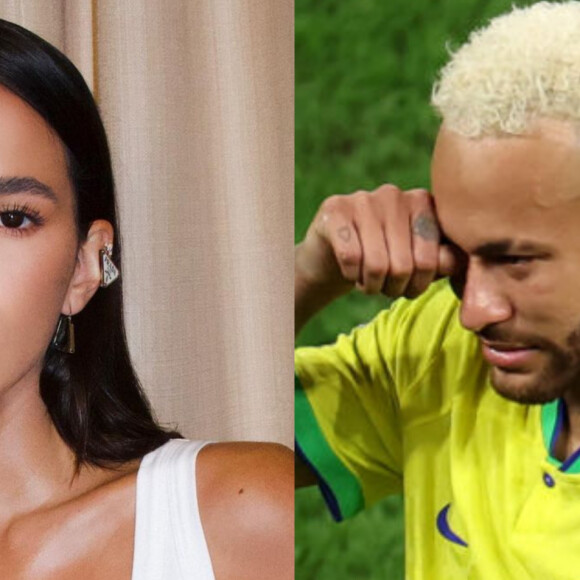 Texto de Bruna Marquezine para Neymar após derrota na Copa volta a emocionar fãs do ex-casal, em 10 de dezembro de 2022