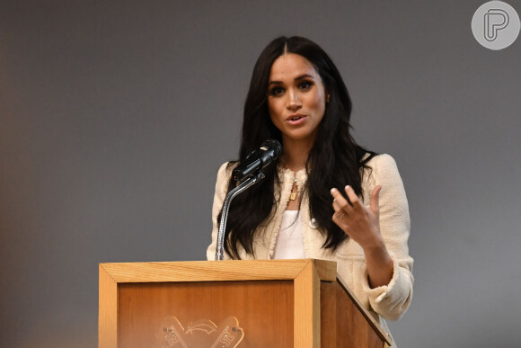 Meghan Markle revelou que tons suaves, como bege, eram seus favoritos