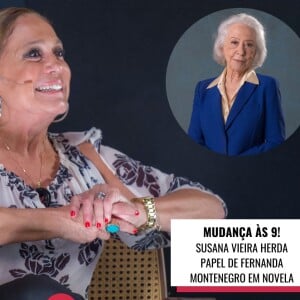 Susana Vieira foi escalada para ser Cândida na novela 'Terra Vermelha' após Fernanda Montenegro deixar o elenco