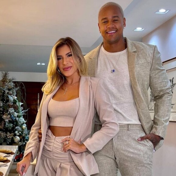Lorena Improta tem apoio de Léo Santana durante recuperação