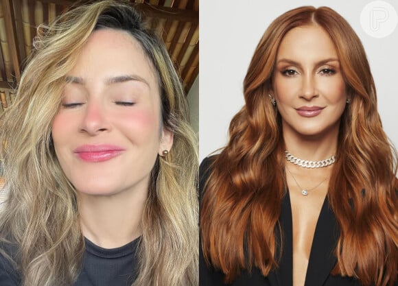 A cantora Claudia Leitte ficou ruiva em 2022