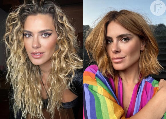 Mudanças de visual marcaram o cabelo de Carolina Dieckmann em 2022