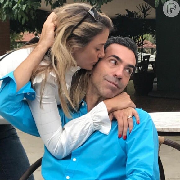 Cesar Tralli é casado com a apresentadora Ticiane Pinheiro