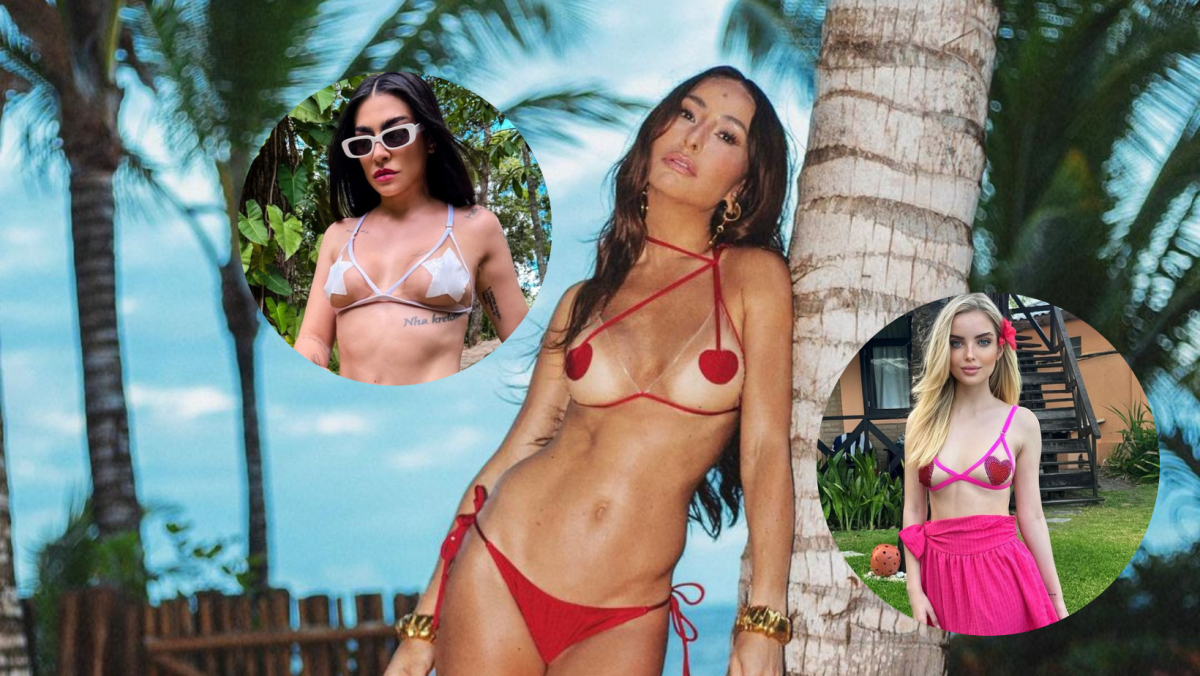 Os biquínis com transparência conquistaram de vez a moda praia das famosas  e nós podemos provar! - Purepeople