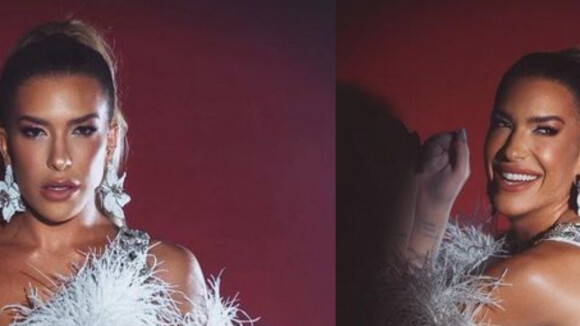 Carnaval 2023: Lorena Improta aposta em plumas, brilhos e recortes em look de ensaio. Fotos!