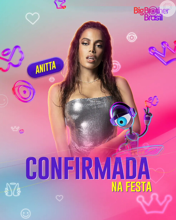 Anitta no 'BBB 23': cantora é confirmada pela TV Globo e se apresenta na primeira festa da edição
