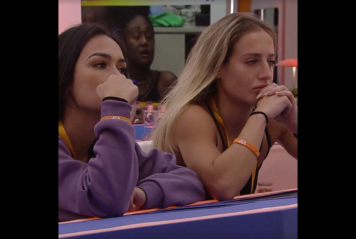 Foto Bbb 23 Líderes Da Semana Larissa E Bruna Griphao Ouviram A Conversa Dos Outros