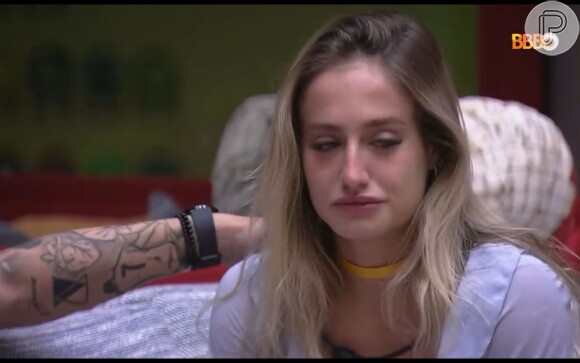 Bruna Griphao chorou ao ler a mensagem de Key Alves para Gustavo