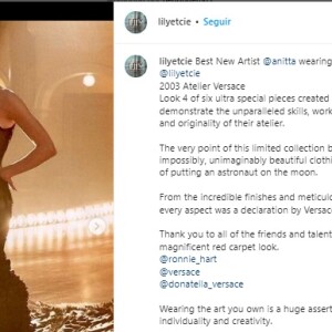 Vestido de Anitta já foi usado por Nicole Kidman