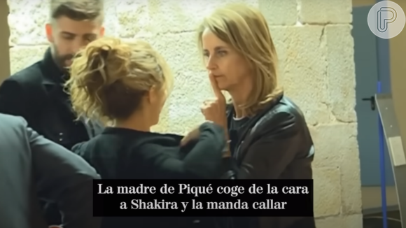 Shakira é mandada calar a boca pela mãe de Piqué em vídeo polêmico