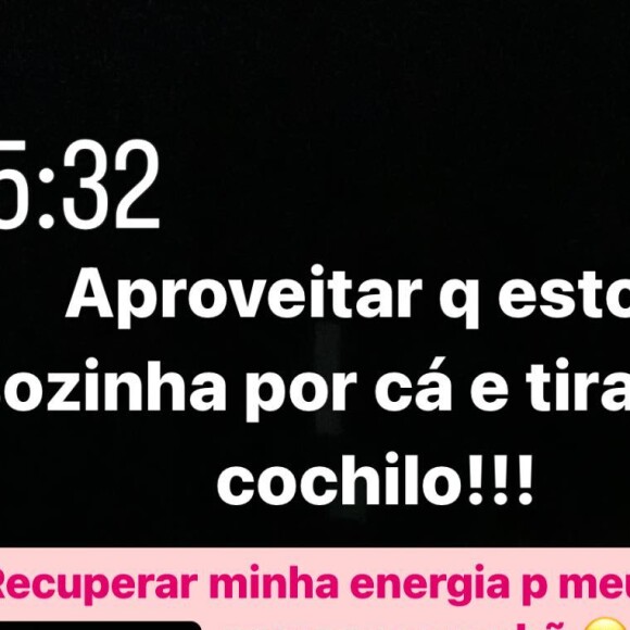 Virgínia Fonseca justificou aos seguidores o motivo de não acompanhar a apresentação que o marido, Zé Felipe, realiza nesta sexta-feira (17) no Pará