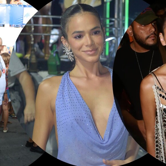 Look decotado, curto e diferentão: Confira as produções ousadas de Bruna Marquezine para o Carnaval 2023!