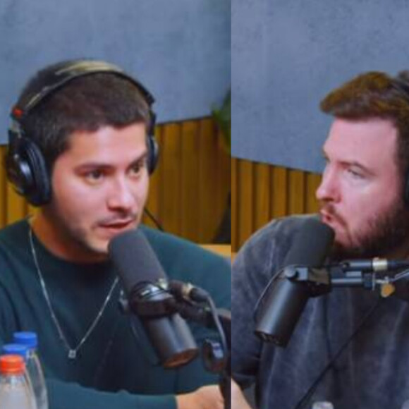 Arthur Aguiar participou do podcast de Thiago Nigro há 4 meses