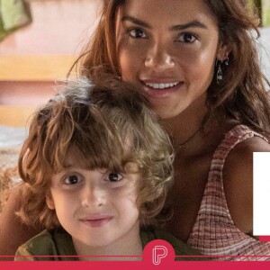 Novela 'Travessia': exame de DNA do filho, Tonho (Vicente Alvite), deixa Brisa (Lucy Alves) em choque. 'Troca na maternidade'