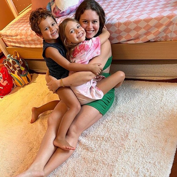 Mariana Bridi e Rafael Cardoso tiveram dois filhos juntos: Aurora e Valentim